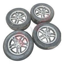 SET OF 4 ALLOY WHEELS WITH