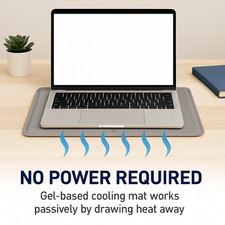 Cooling Gel Laptop Mat Heat Dissipation Pad Portable & Sleek Design- 40cm x 30cm