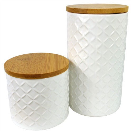 Set ceramic storage jars - 2,