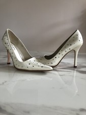 Woman, Wedding Shoes Silk And