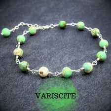 Variscite Bracelet - Pale