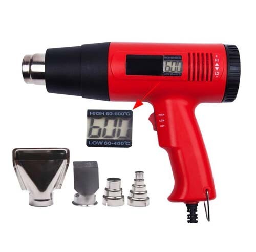 Heat gun digital lcd - digital, display
