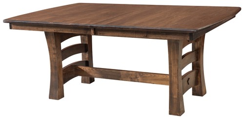 Farmhouse trestle dining table - farmhouse,