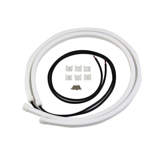 60cm white led - white, light