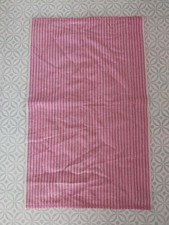 IKEA LÅSBY RUG Pink stripe flatweave cotton machine washable 