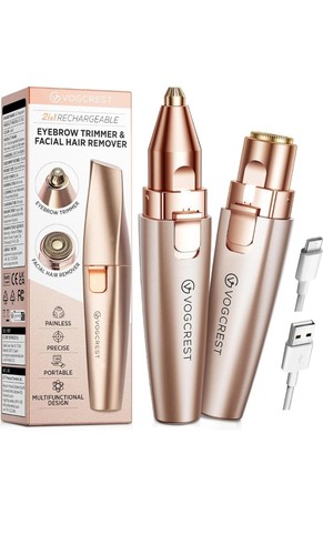 Eyebrow facial hair trimmer - facial,