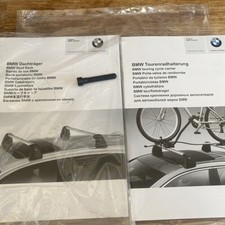 BMW Touring Cycle Carrier & Roof Rack I Structions New Original 