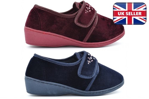Womens wide fit slippers - wide,