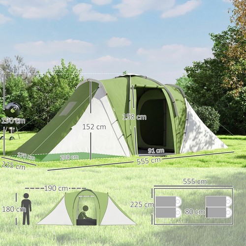 Person family camping - camping, tent