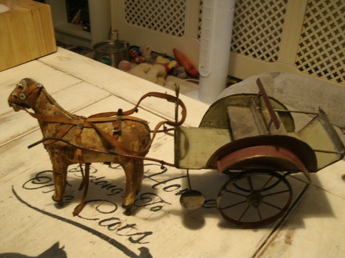 Antique french horse - antique,