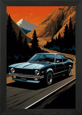 Mazda Familia GTX Framed Wall
