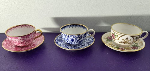 Spode miniature cup saucer set - miniature,