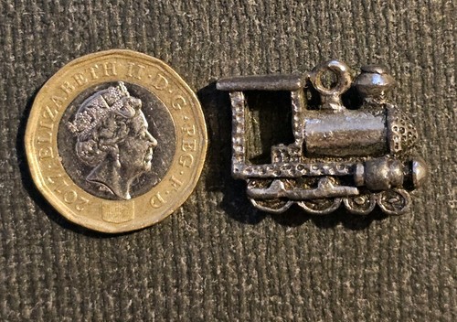 Vintage pewter railway engine - vintage,