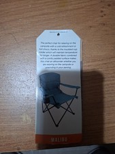 Vango Malibu Chair - Charcoal