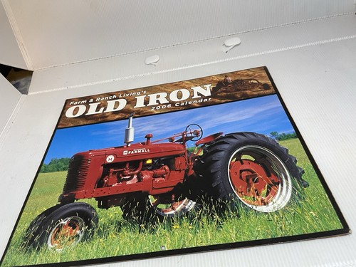 Vintage old iron tractor - old,