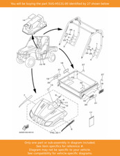 YAMAHA Reflector, Rear 1