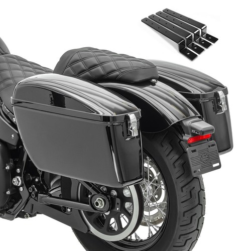 Hard saddlebags with - hard,