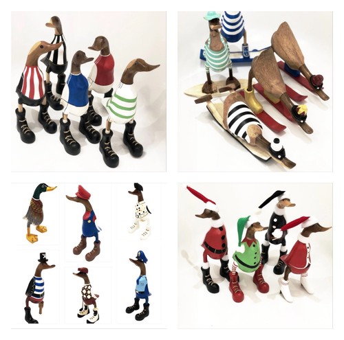 Wooden duck wellies boots - wooden,