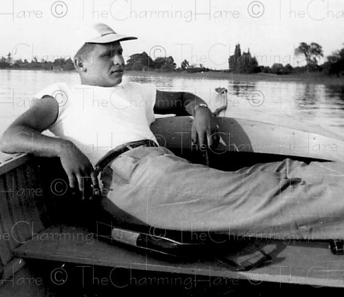 Vintage photo 1950s - photo, man