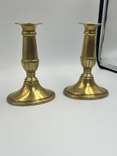 Beautiful Pair Vintage Brass