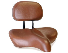 Bike Seat Padded Saddle Cushion Wide Faux Brown Leather Sixthreezero OPEN BOX