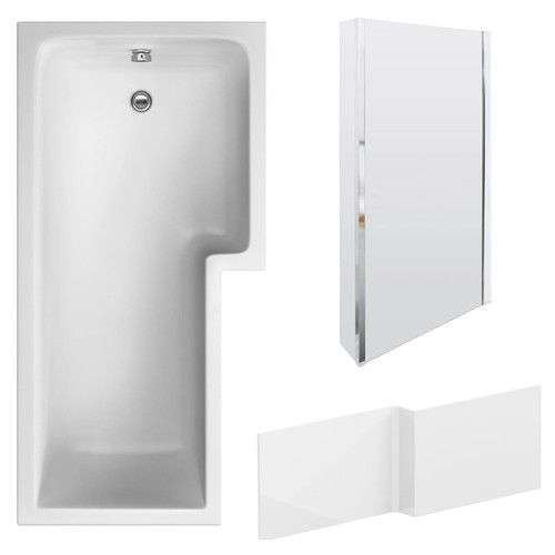 Shape 1700 850mmshower - shape, x