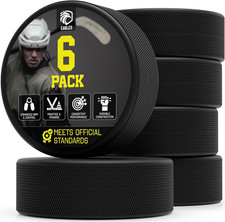 Ice Hockey Pucks 1, 2, 3, 6 or