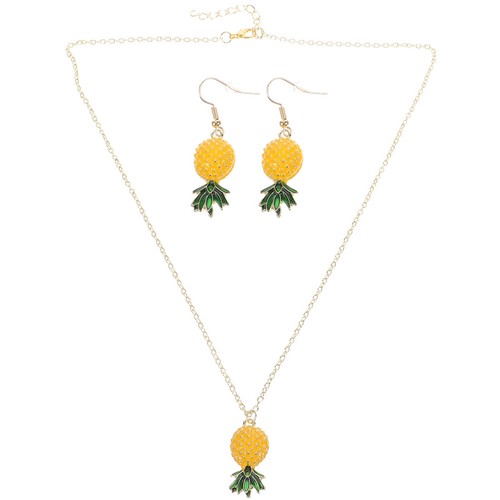 Women jewelry set - jewelry, pineapple