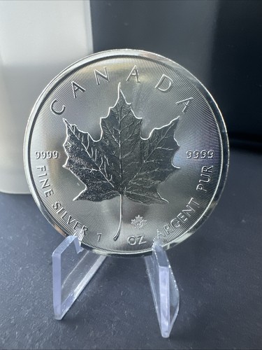 2017 maple 1oz 9999 - maple, silver