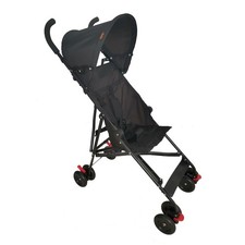 GRADE A1 - Babyway Lightweight Stroller with Hood in Black A1/BWESBL