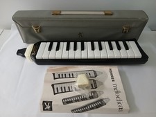 HOHNER MELODICA PIANO 26 MADE IN GERMANY COMPLETE WORKING WITH SPARE MOUTH PIECE