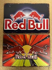 2 x RETRO METAL SIGNS  A4 30cm