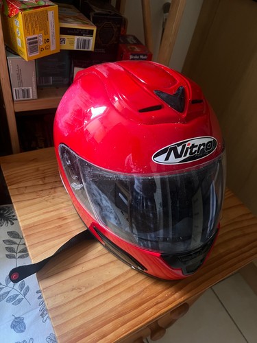 Nitro racing helmet - racing, motorbike