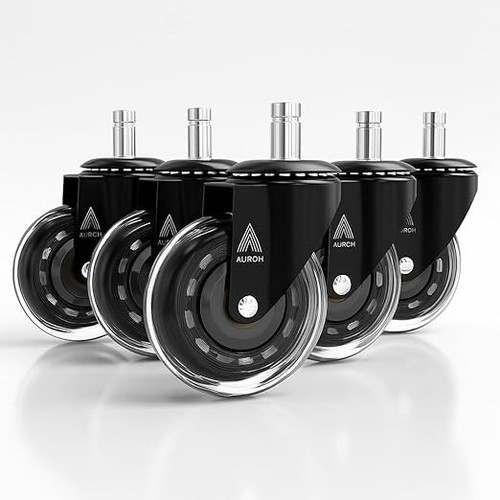 Office chair caster wheels - chair, 3"