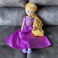 Disney Large rapunzel doll tangled 30" Tall plush/soft toy Singing