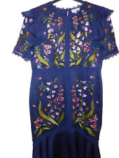 Coast Embroidered Flute Hem