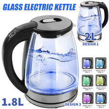 Electric kettle glass - 1.8l/2l,