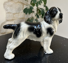 Beautiful SPRINGER/COCKER SPANIEL Porcelain Statue - VGC 