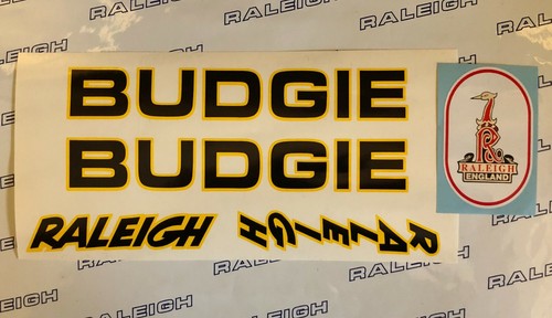 Raleigh budgie mk1 decal - budgie,