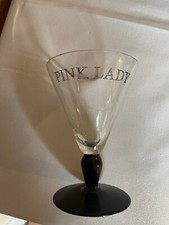 RARE ITEM- Retro Pink Lady Champagne Liqueur Cocktail Style Glass