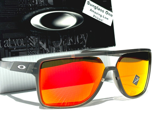 New oakley castel matte smoke - new,