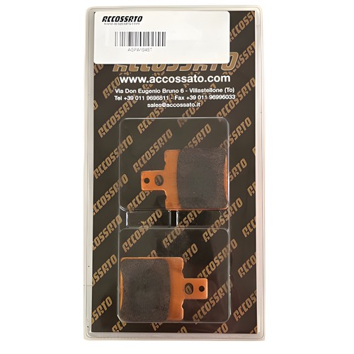 Rear recessed brake - recessed, for