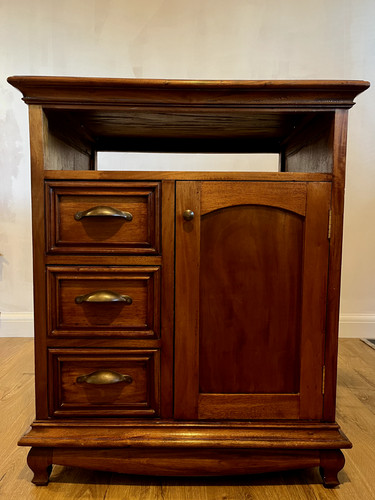 Sheesham wood cabinet used - wood,