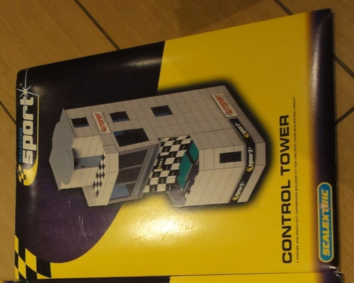 Scalextric trackside buildings - scalextric,