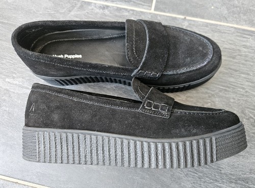 Hush puppies ladies suede flat - puppies,