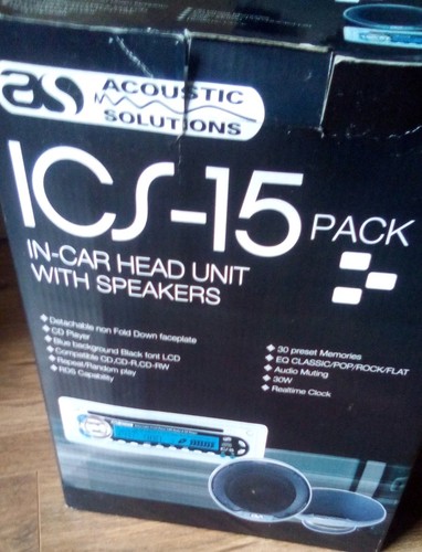 Acoustic solutions ics15 car - ics15,