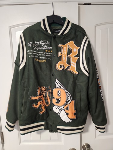 Reason large green varsity - reason,