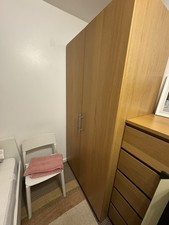 IKEA Wardrobe 2-Door Oak