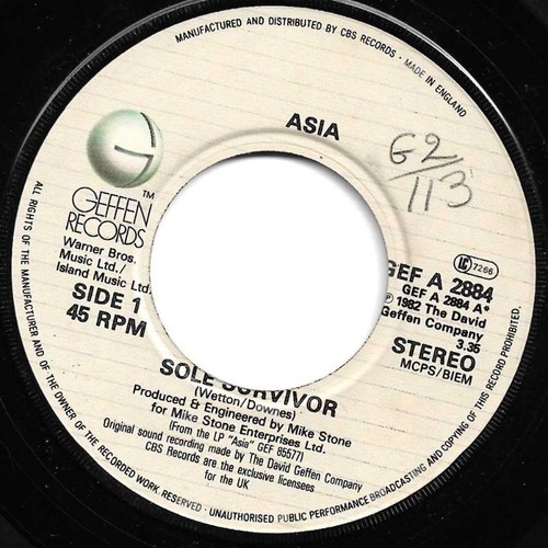 Asia sole survivor single - sole,