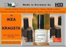 Paint pen, coloured pencil for